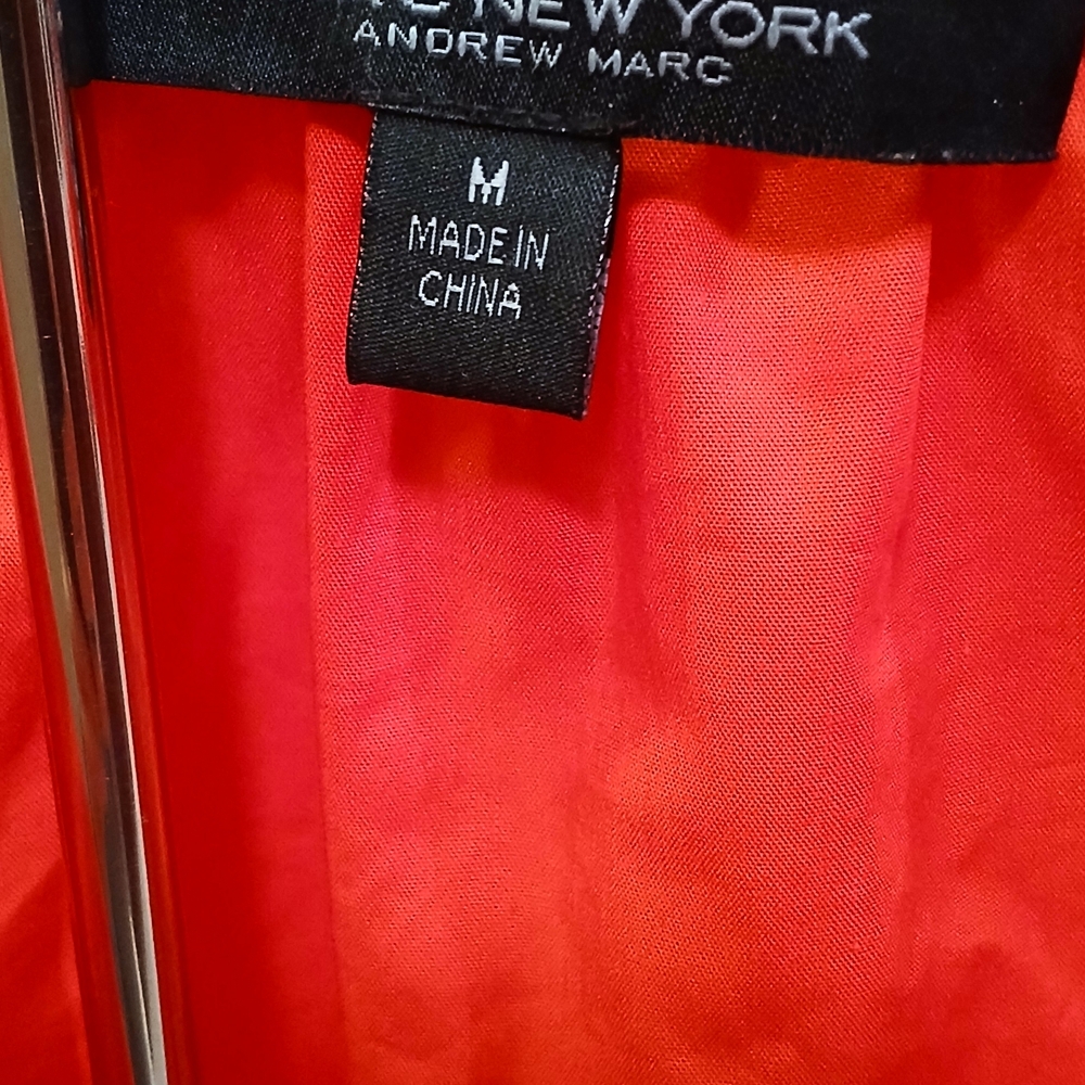 Red Ruffle Sleeve Top - Picture 4 of 7